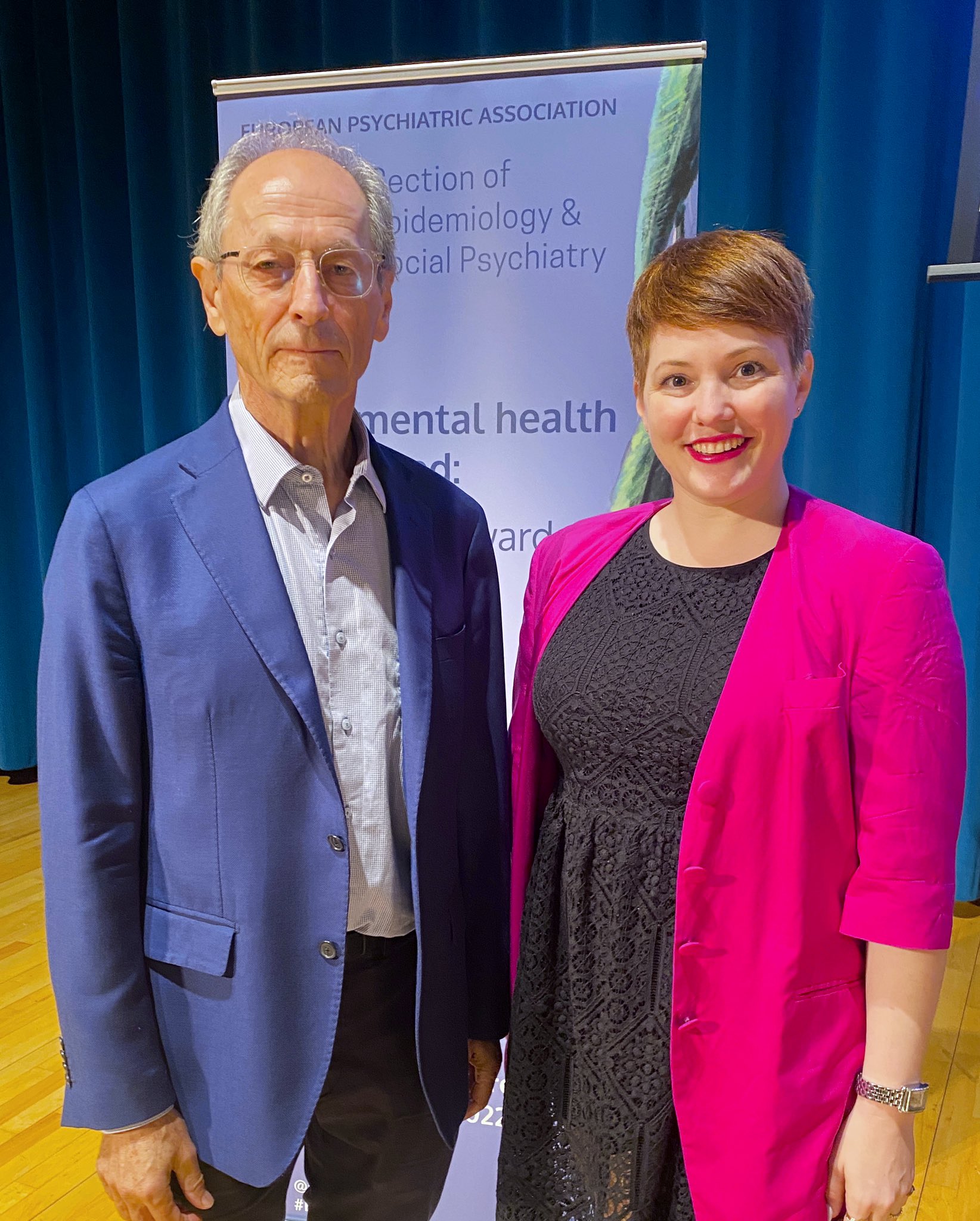 Prof Sir Michael Marmot & Jen Dykxhoorn, EPA 2022